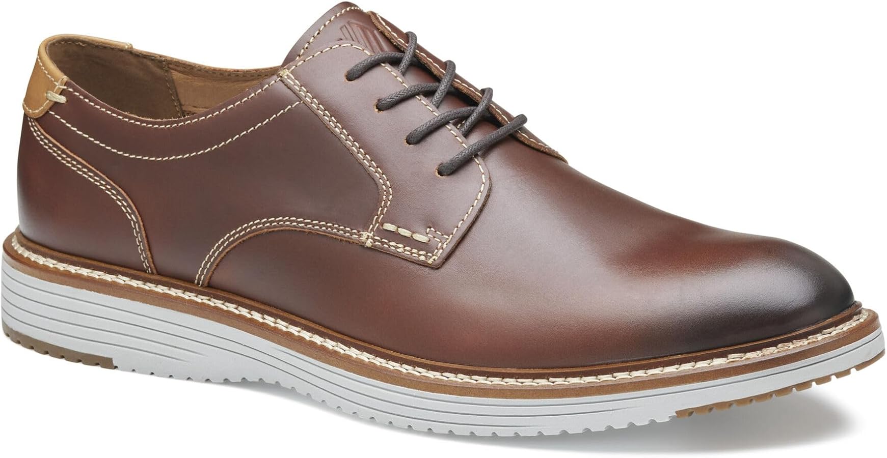 Amazon.com | Johnston & Murphy Men's Hodges Plain Toe Shoe, Brown